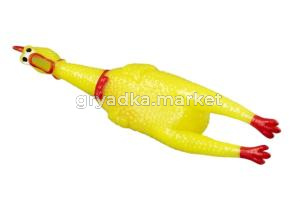 Игрушка-пищалка WOGY д/собак Курица 30х7см, мигает арт.10922-0244 Код268105