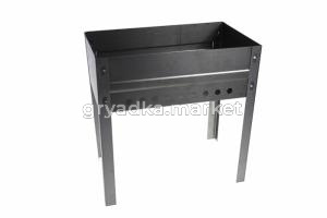 Мангал 400х250х140 (без шампуров металл 0,5мм)в короб.-1