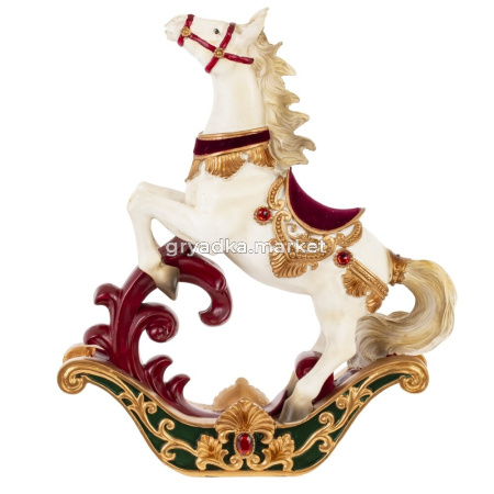 Фигурка декоративная Лошадка, L32 W8,5 H37 см