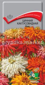 Цинния Микс кактусовидная 0,4г. Поиск