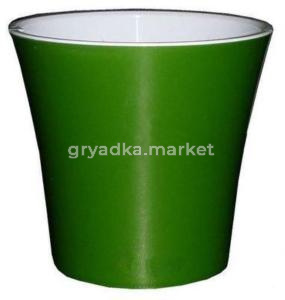 Арте вазон 3,5л.зеленое золото-белый -24 Э