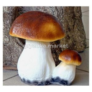 Гриб белый двойной большой L21 W17 H23 см