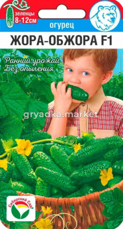 Огурец Жора обжора 5шт Ранн (Сиб сад) серия ЛС