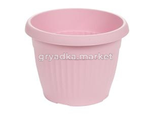 Терра горшок с поддоном л 170мм св. розовый -Т-С         