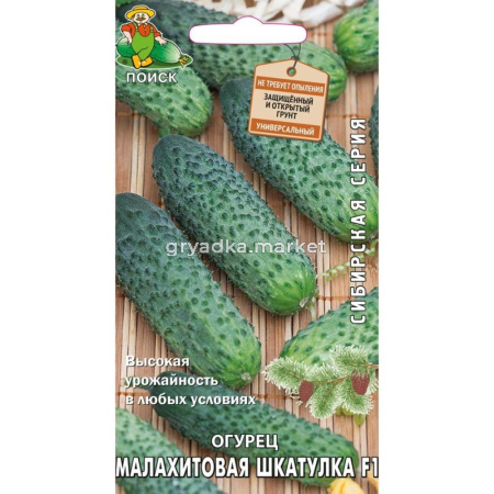 Огурец Малахитовая шкатулка F1 12шт. Поиск