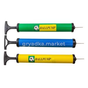 Насос воздушный ручной в ассорт (пластик, металл)