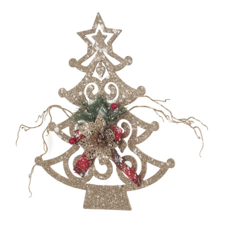 Декор подвесной Елка, L25 W3 H30 см