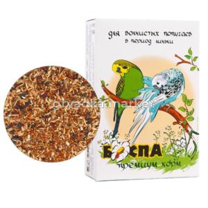 Корм д-попугаев волнистых в период линьки 450г БОСПА ПРЕМИУМ 1-12
