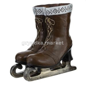 Фигурка декоративная Коньки, L18,5 W11 H18,5 см