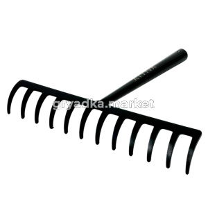 11401 Грабли арива увеличенная тулейка 12 зубов без черенка 4