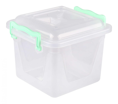 Контейнер  4л унив.квадратный на защелках -12
