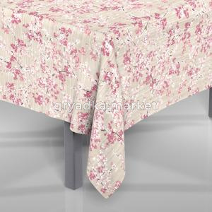 Клеенка LONETA тканевая 1,4мх20м.п. Амарена розовая-Италия