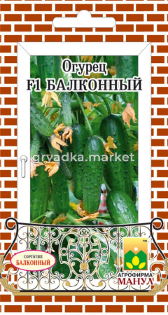 Огурец Балконный F1,Парт,д-балконов Манул