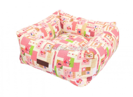 Лежак д-животных Мишель р40х40см-LM116-1-2-3-4-Lion