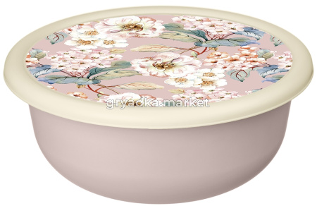 Салатник 3,2л Modena с крышкой с декором -24