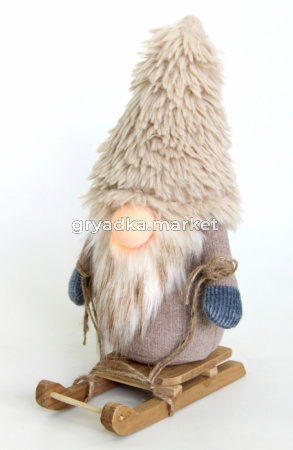 Гном L20 W16 H33 см Т-С