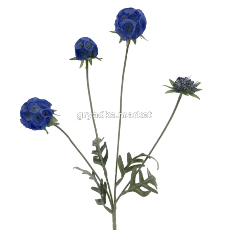 Искусственные цветы Скабиоза в ассорт. Н60см