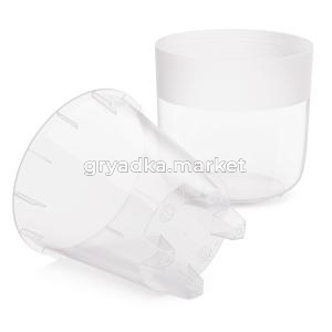 Линель кашпо для орхидей со вставкой 39,5х51,5см прозрачный 6л-12