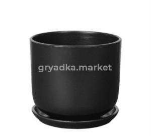 Блэк 5 горшок с поддоном 5,4л d22 h19см цилиндр
