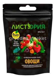 ВРУ д-овощей 30г Листория (NPК-6:18:37) 5-30 БКС