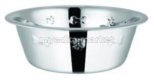 Миска металл 0,75л с рисунком 1-10 