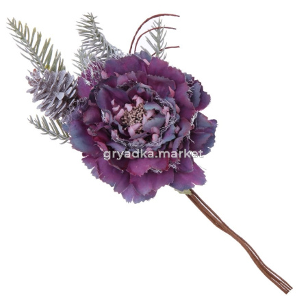 Цветок искусственный, L23 W23 H28 см