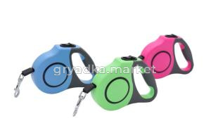 Рулетка поводок 5м 14х11х3см до 18кг арт.31019-0289 1-12 ЧД