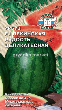 Арбуз Пекинская радость Деликатесная F1 1,0г -ранн- (Седек)