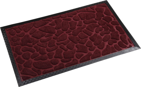 Коврик придверный с ворсом на резин. основе 60х90см бордо-24шт Коврик придверный с ворсом на резин. основе 60х90см бордо-24шт