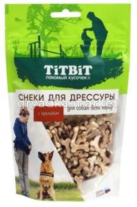 Снеки для дрессуры собак всех пород с кроликом 100 г