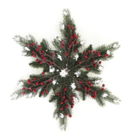 Снежинка хвойная d-67см DN45-67