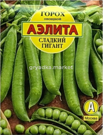 Горох Сладкий гигант 25г. Аэлита