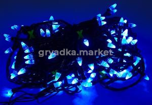 Гирлянда 80 ламп синий BP-10-5