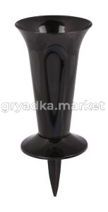 Виола горшок с поддоном 39х30см белый 16л-10