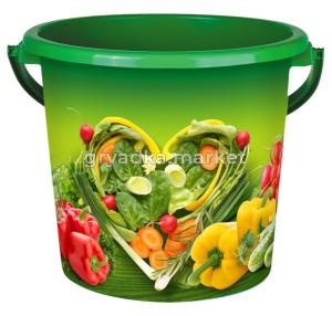 Ведро пищевое  5л. пластик 