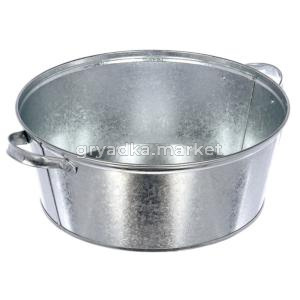 Таз 13 л оцинкованный круглый-10 ОМЗ