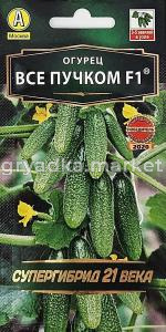Огурец Все пучком 10шт Парт Ср (Аэлита)