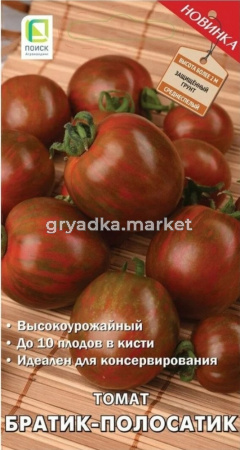 Томат Братик Полосатик 12шт Индет Ср (Поиск)