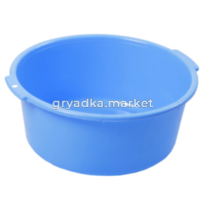 Таз 10л круглый особо прочный в ассортименте-10 Радиан