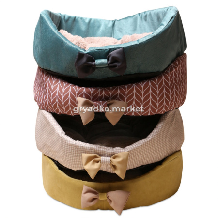 Лежанка овальн. 55х44х15см Амбрэ LM4764-000-Lion 1-1