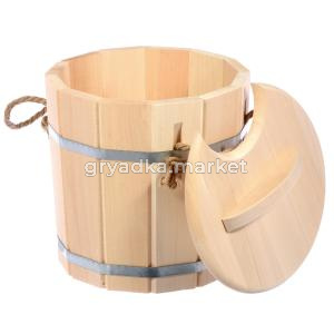 Запарник 9л с крышкой-1 ЛГ