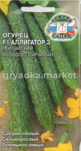 огурец Аллигатор 3 F1 0,2г(Китайский холодоустойчивый) (Седек)