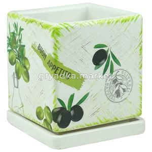 Горшок Кубик d15см