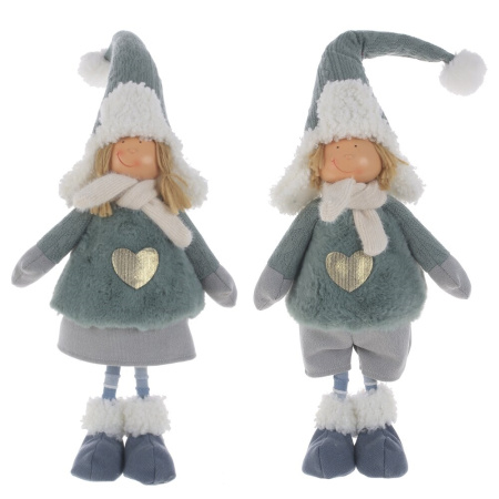 Игрушка набивная Дети, L21 W10,5 H37 см, 2в.