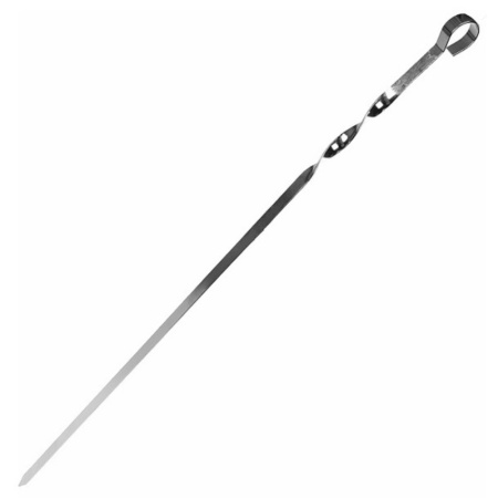 Шампур плоский 450х10х1,5мм Нерж.-100-А-И