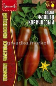Томат Фляшен коричневый 10шт Индет Ср (Сиб.сад) Редкие семена