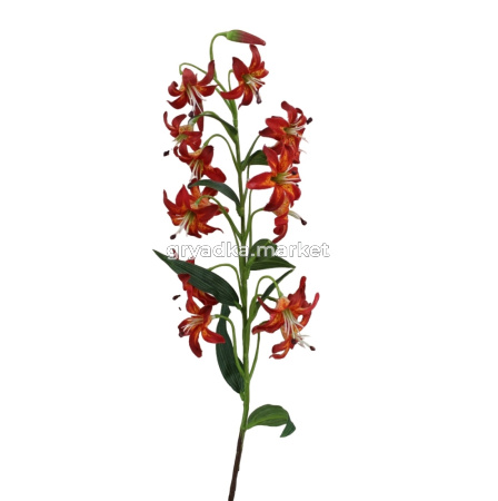 Искусственные цветы Лилия Н85см