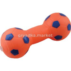 Игрушка Гантель футбольная 14см-Зооник