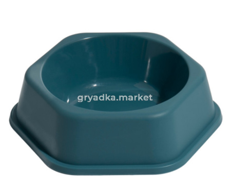 Миска WOGY д-животных 500мл 19.5х19.5х5.5см, микс арт.2024-0938 Код272672