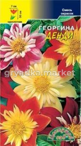 Георгина Денди Махровая смесь Цвет.сад